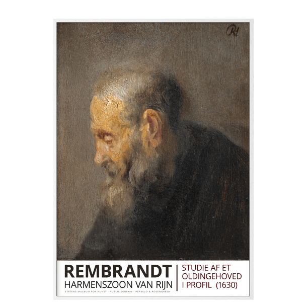 Rembrandt. Oldingehoved