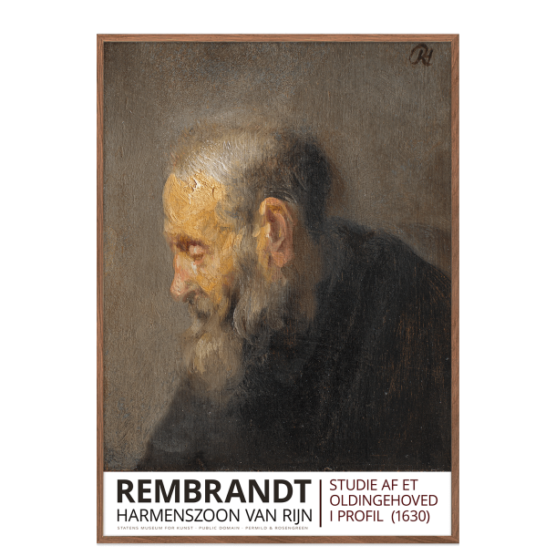 Rembrandt. Oldingehoved