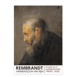 Rembrandt. Oldingehoved