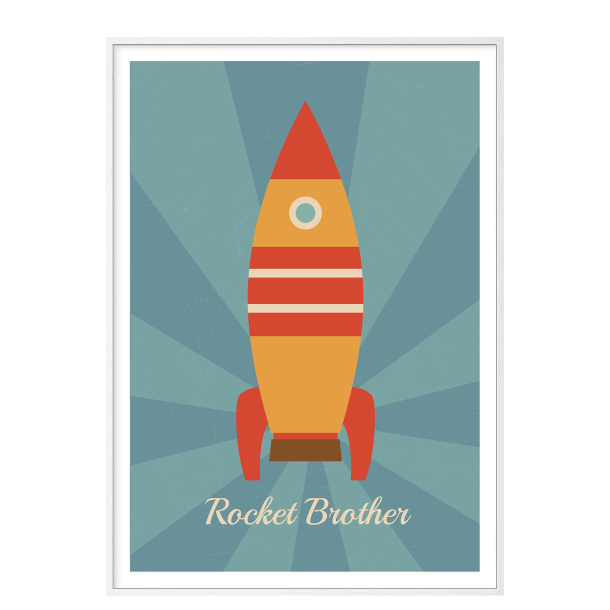 Rocket brother raket brneplakat - bl