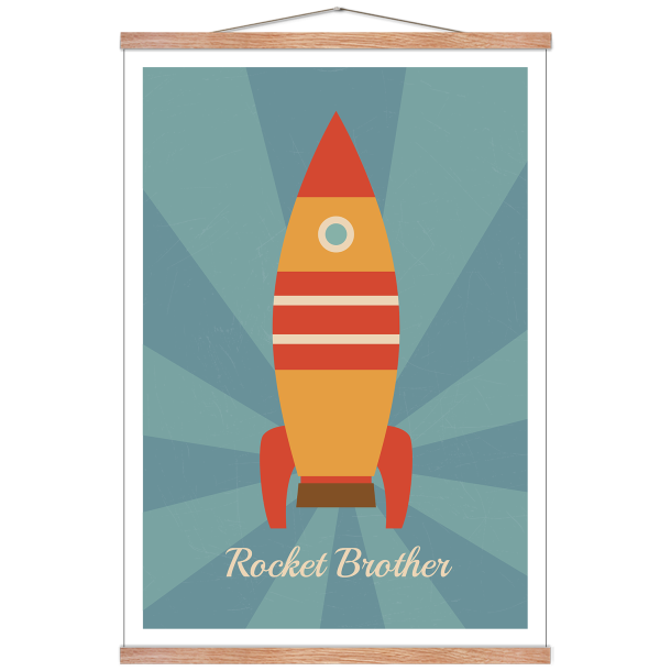 Rocket brother raket brneplakat - bl