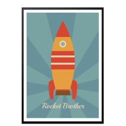 Rocket brother raket brneplakat - bl