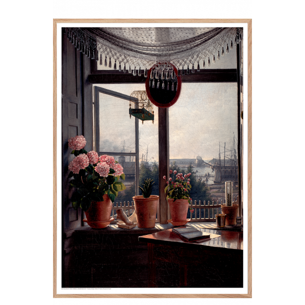 Rrbye, Udsigt fra kunstnerens vindue