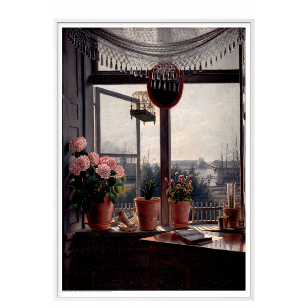 Rrbye, Udsigt fra kunstnerens vindue