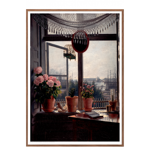 Rrbye, Udsigt fra kunstnerens vindue