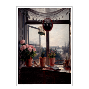 Rrbye, Udsigt fra kunstnerens vindue