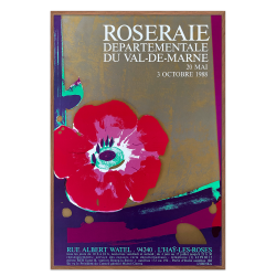 Original plakat. Roseraie
