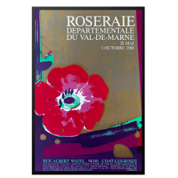 Original plakat. Roseraie
