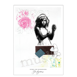 Roses and mushrooms - Julie Bidstrup