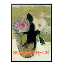 Helene Schjerfbeck. Roses in a vase