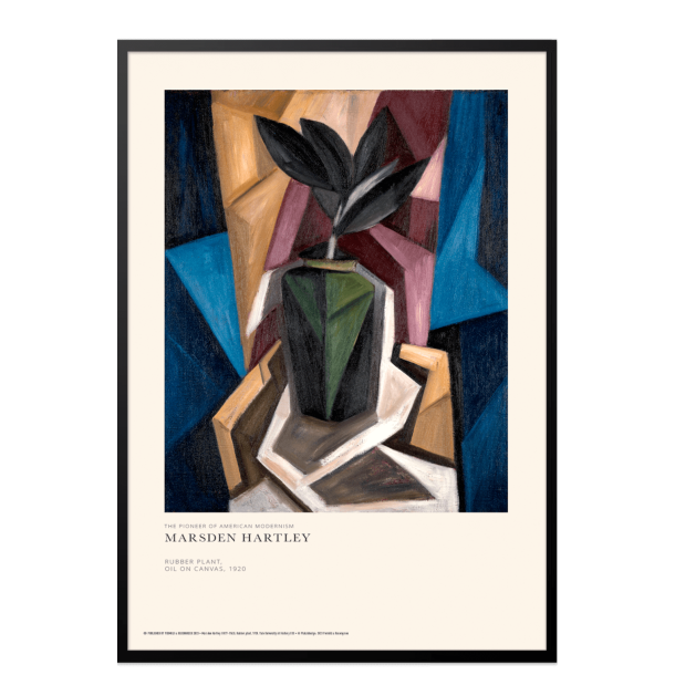 Rubber plant. Marsden Hartley