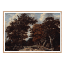 Isaacksz van Ruisdael, Vej gennem en egeskov