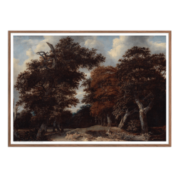 Isaacksz van Ruisdael, Vej gennem en egeskov