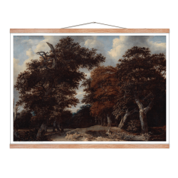 Isaacksz van Ruisdael, Vej gennem en egeskov