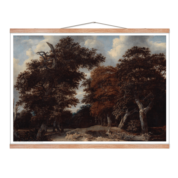 Isaacksz van Ruisdael, Vej gennem en egeskov