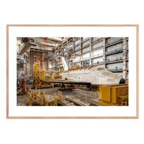 Space Shuttle. Abandoned places