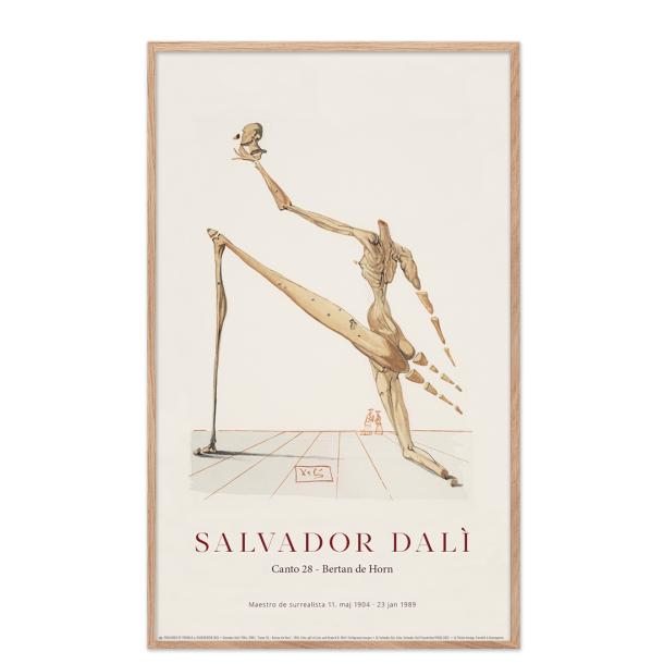 Salvador Dal. Canto 28 - Bertan de Horn