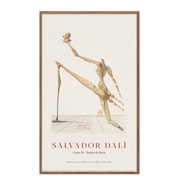 Salvador Dal. Canto 28 - Bertan de Horn