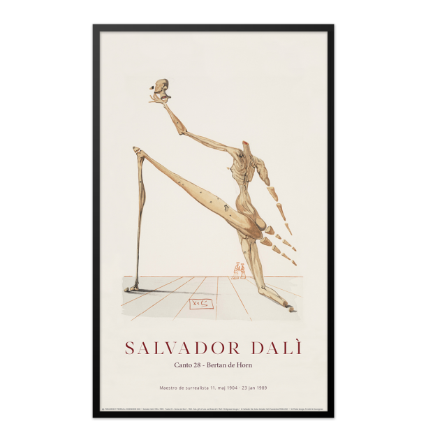 Salvador Dal. Canto 28 - Bertan de Horn