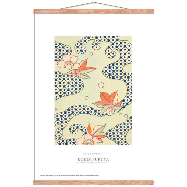 Shin-bijutsukai. Blomster (mint)