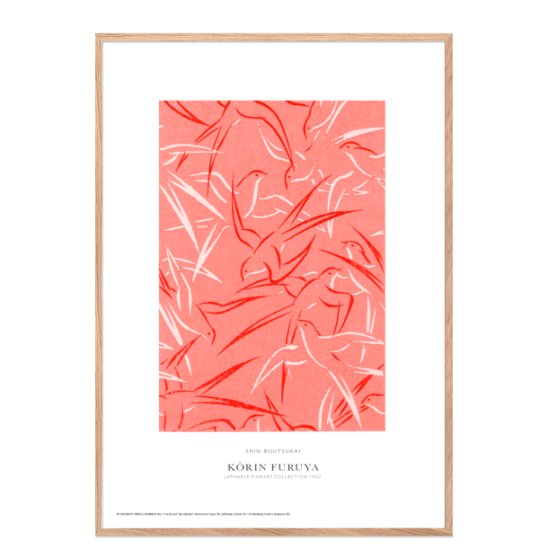 Shin-bijutsukai. Orange/rd svale