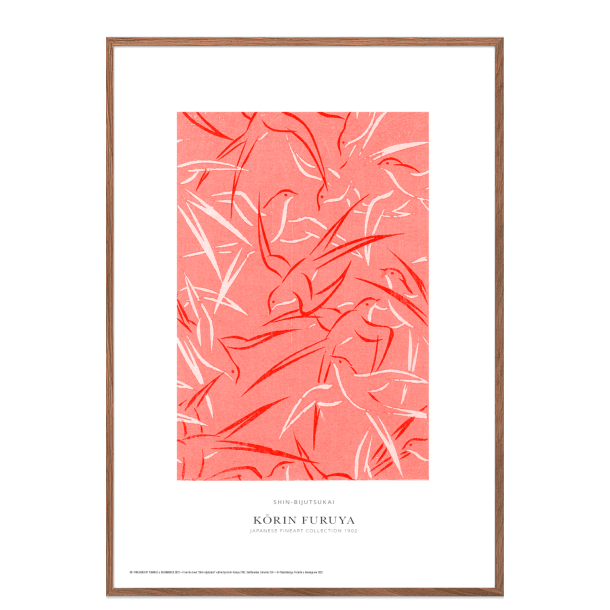 Shin-bijutsukai. Orange/rd svale