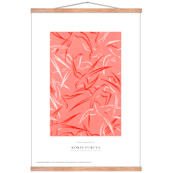 Shin-bijutsukai. Orange/red swallow