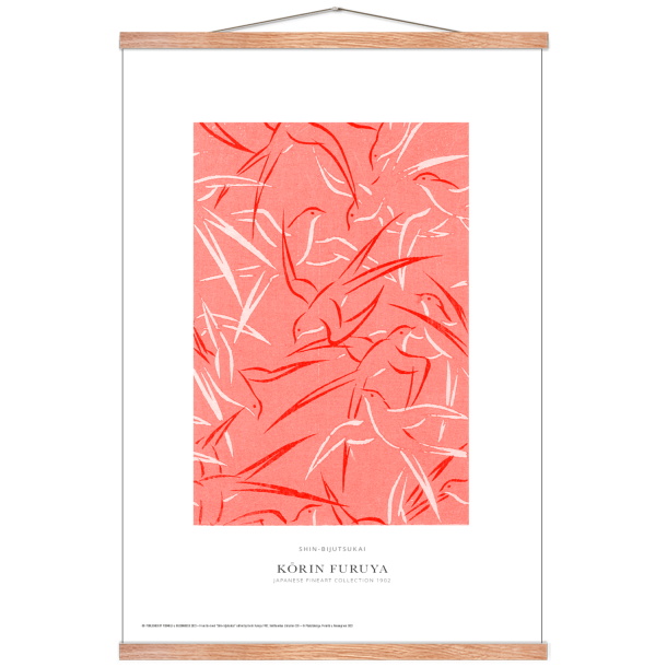 Shin-bijutsukai. Orange/rd svale