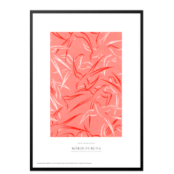 Shin-bijutsukai. Orange/red swallow