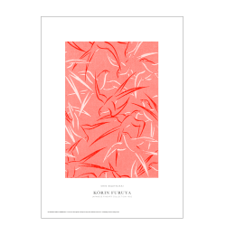 Shin-bijutsukai. Orange/red swallow