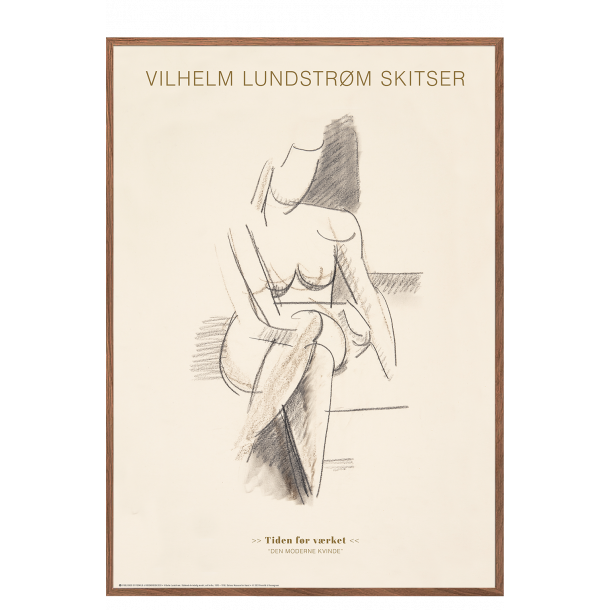 Vilhelm Lundstrm skitse. Den moderne kvinde