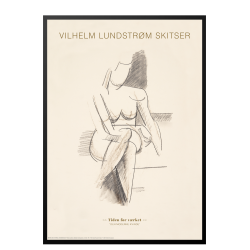 Vilhelm Lundstrm sketch. The modern woman