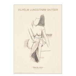 Vilhelm Lundstrm sketch. The modern woman