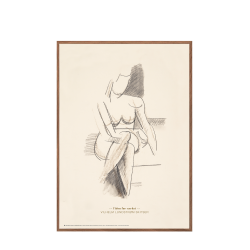 Vilhelm Lundstrm sketch (small). The modern woman