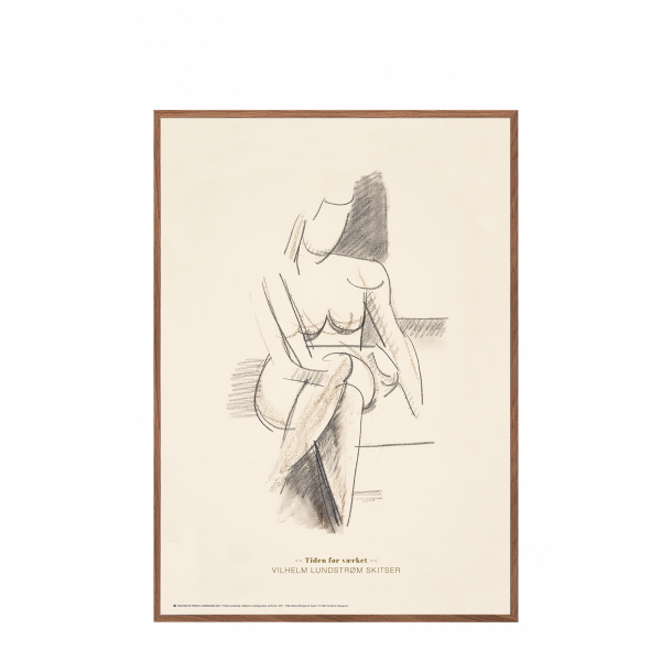 Vilhelm Lundstrm skitse. Den moderne kvinde( lille)