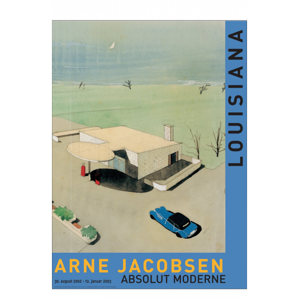Arne Jacobsen, Absolutes modernes Blau