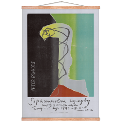 Peter Brandes Poster. Sophienholm 1993