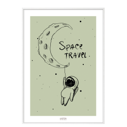 Space travel Clay - Brneplakat