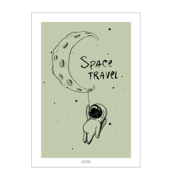 Space travel Clay - Brneplakat