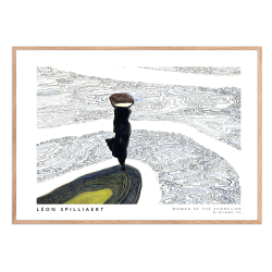 Woman at the shoreline. Lon Spilliaert (Landscape)