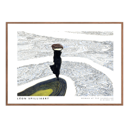 Woman at the shoreline. Lon Spilliaert (Landscape)