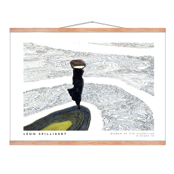 Woman at the shoreline. Lon Spilliaert (Landscape)