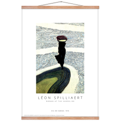 Woman at the shoreline. Lon Spilliaert