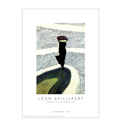 Woman at the shoreline. Lon Spilliaert