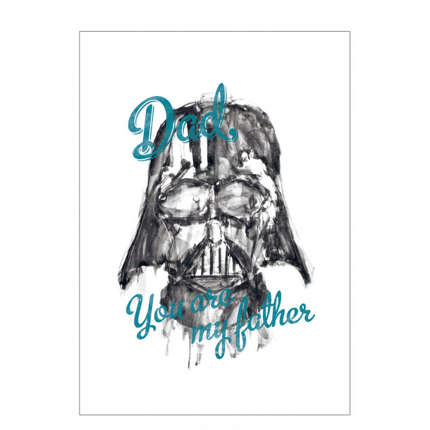 Star Wars. Dad you are my father - bl. Plakat.