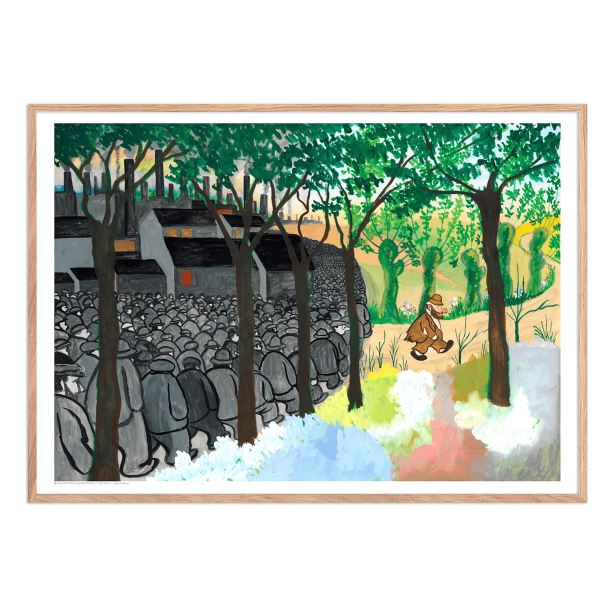 P, Tilbage til naturen