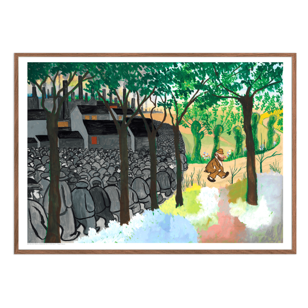 P, Tilbage til naturen