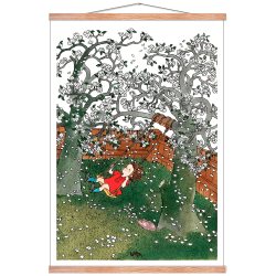 Lotta from Brkmakergade. On the swing