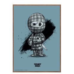 Ternet Ninja, bl 50 x 70 cm.