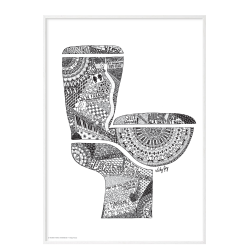 Toilet illustration